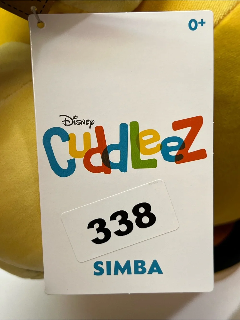 Disney Cuddleez Simba Plush 22”‎ Lion King Oversized Soft Stuffed Animal toy